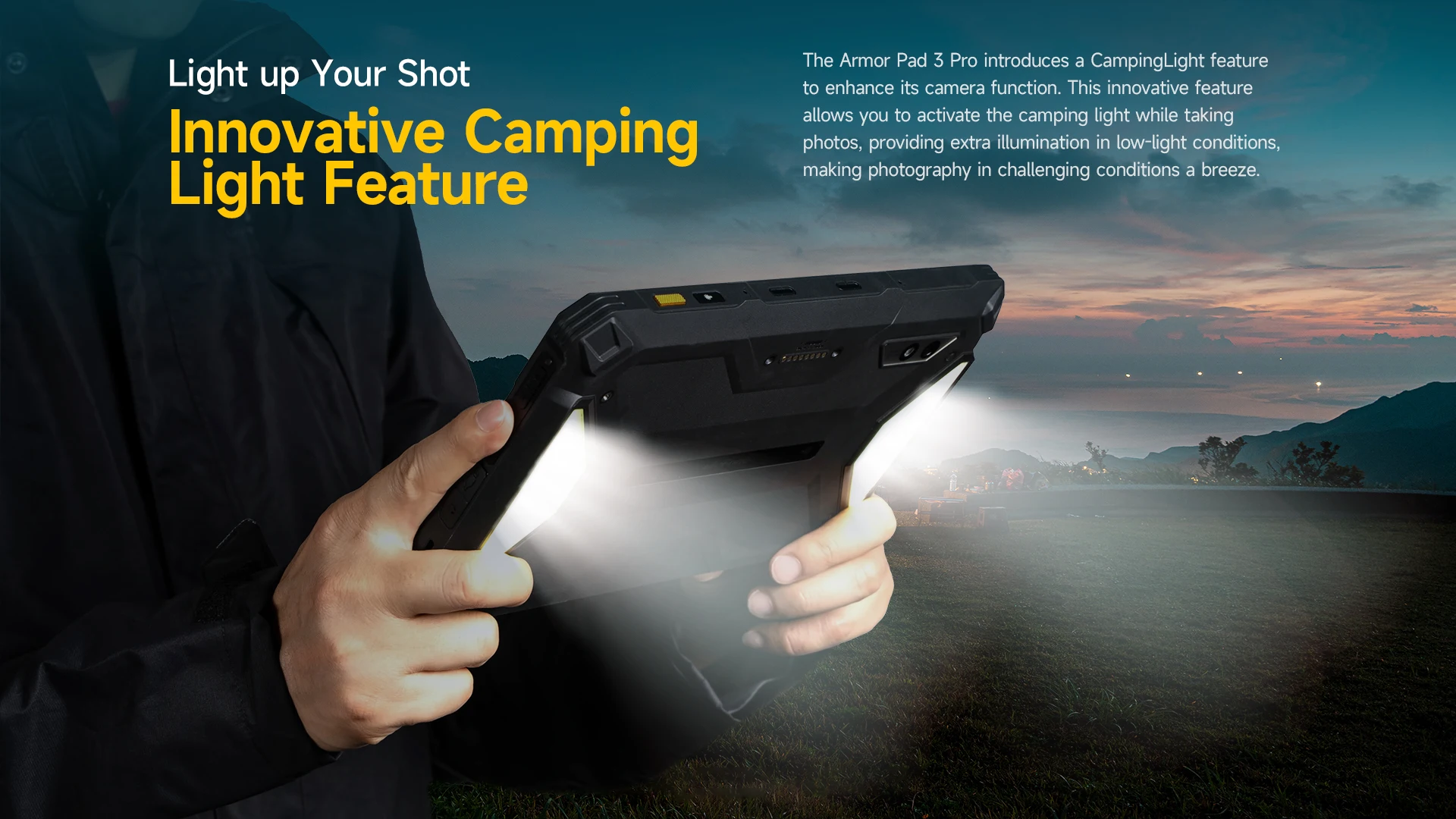 Ulefone Armor Pad 3 Pro,16 Гб + 256 Гб,Rugged Tablet,33280 мАч, 10.36'' 2K Display,50MP Camera,Android,глобальная версия