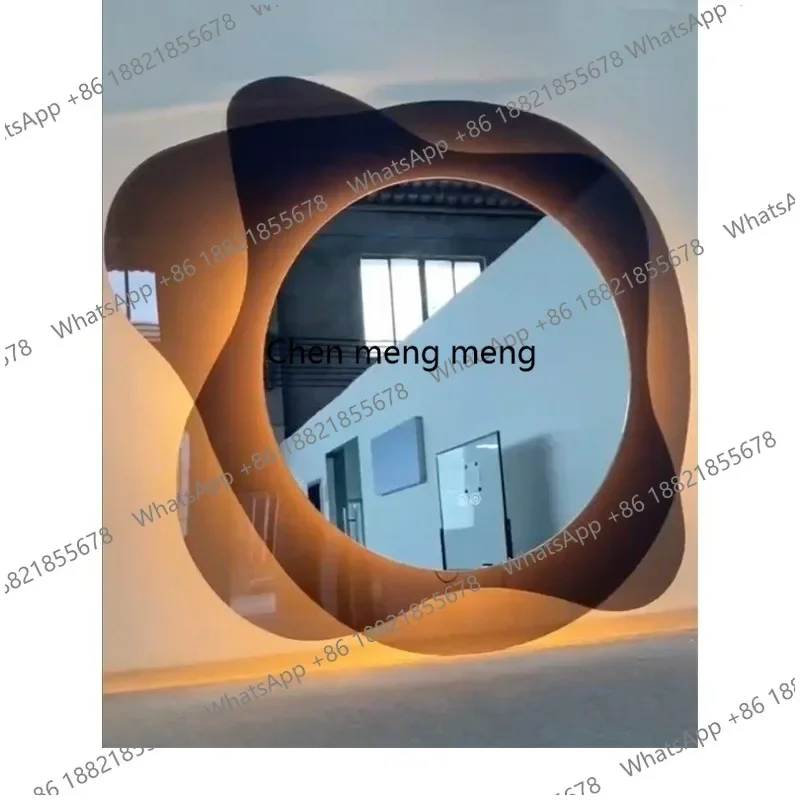 F150French light luxury, bathroom mirror high definition modern simple makeup mirror bedroom bathroom