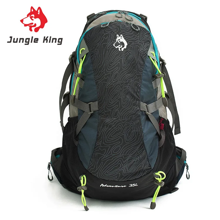 

Jungle King CY9019 Hot Outdoor Camping Gear Menand Women Shoulders Knapsack 35L Large Capacity Backpack Outdoor on Foot Movement