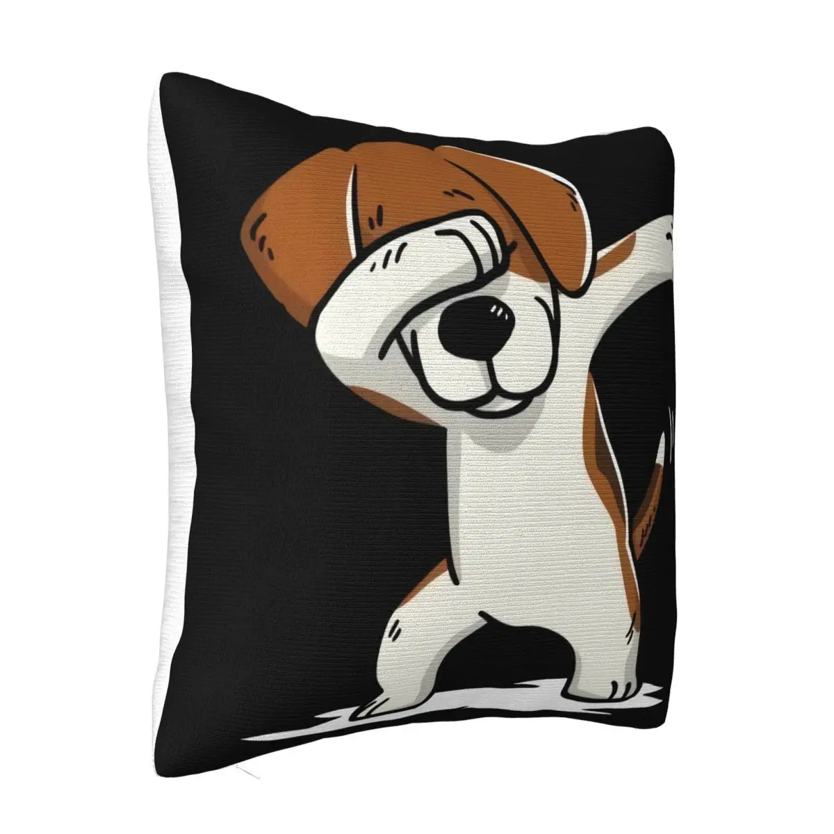 Men's Dabbing Beagle Funny Beagle Dog Fashion S S Co Geek Famous Straight New Print Summer Pillow Case