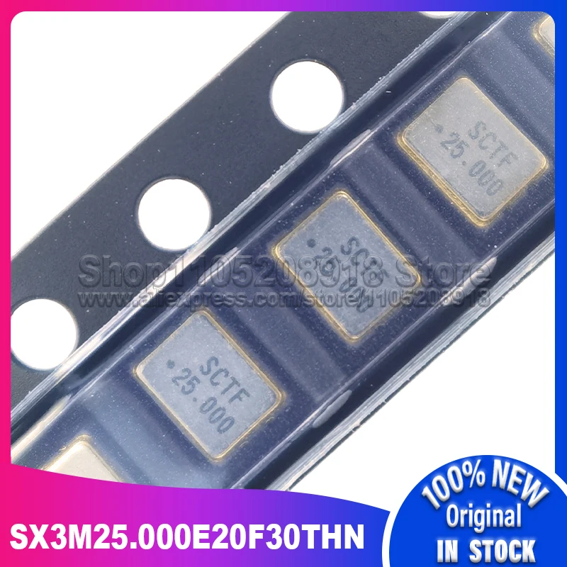 

5~20PCS/LOT SCTF SX3M25.000E20F30THN SMD3225-4P 25MHZ 1.2V 100% New Original In Stock