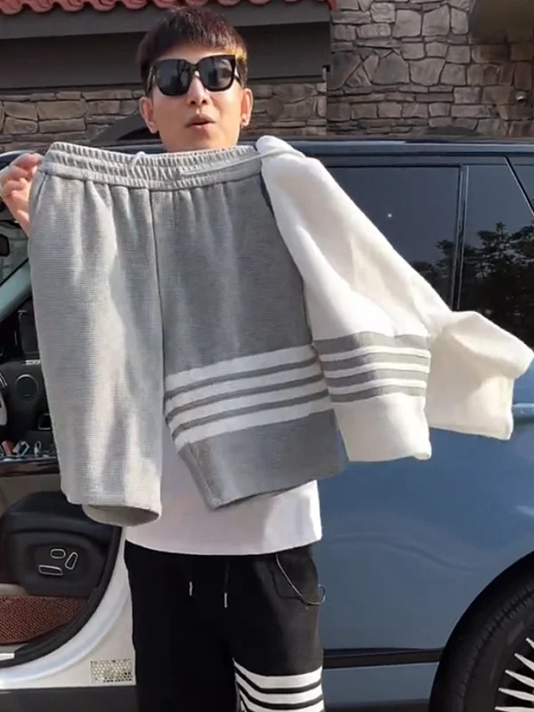 

Свободные повседневные спортивные шорты для мужчин: универсальная летняя пляжная одежда, модные бриджи, дышащие, удобные, прямого кроя