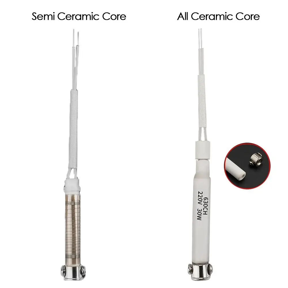 quality Weld Equipment Metalworking accessory Heating Element Replacement All Ceramic Core Soldering Iron Core Welding Tool