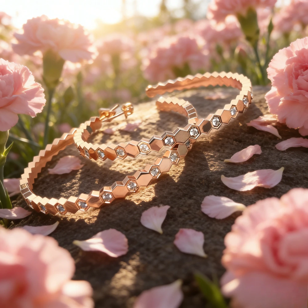 

New Interdiamond Honeycomb Earrings Fashion High Luxury Versatile Women's Style Ear Hanger 2025 Trendy Jewelry