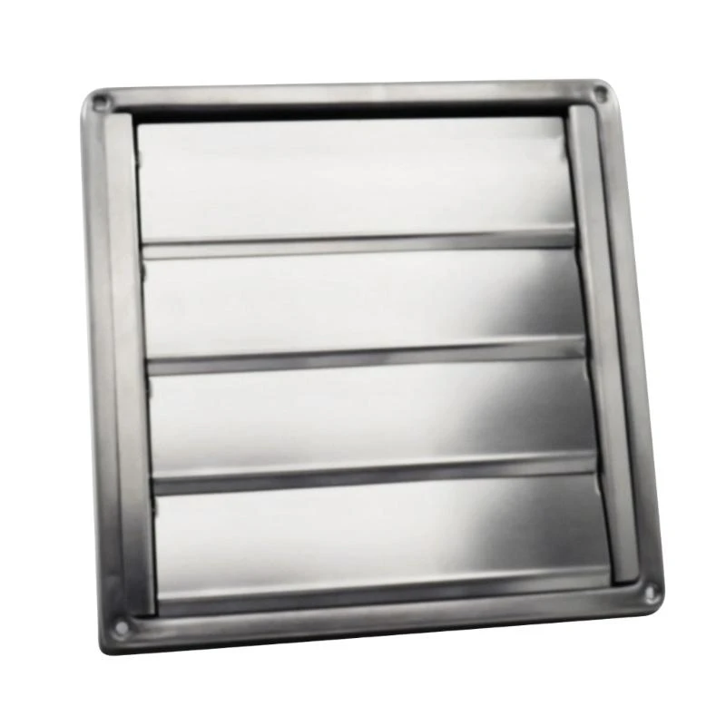 12PD Stainless Steel Air Vent Duct Grills Replacement Ventilation Grille Ventilation Cover Air Outlet External Wall Rain Caps