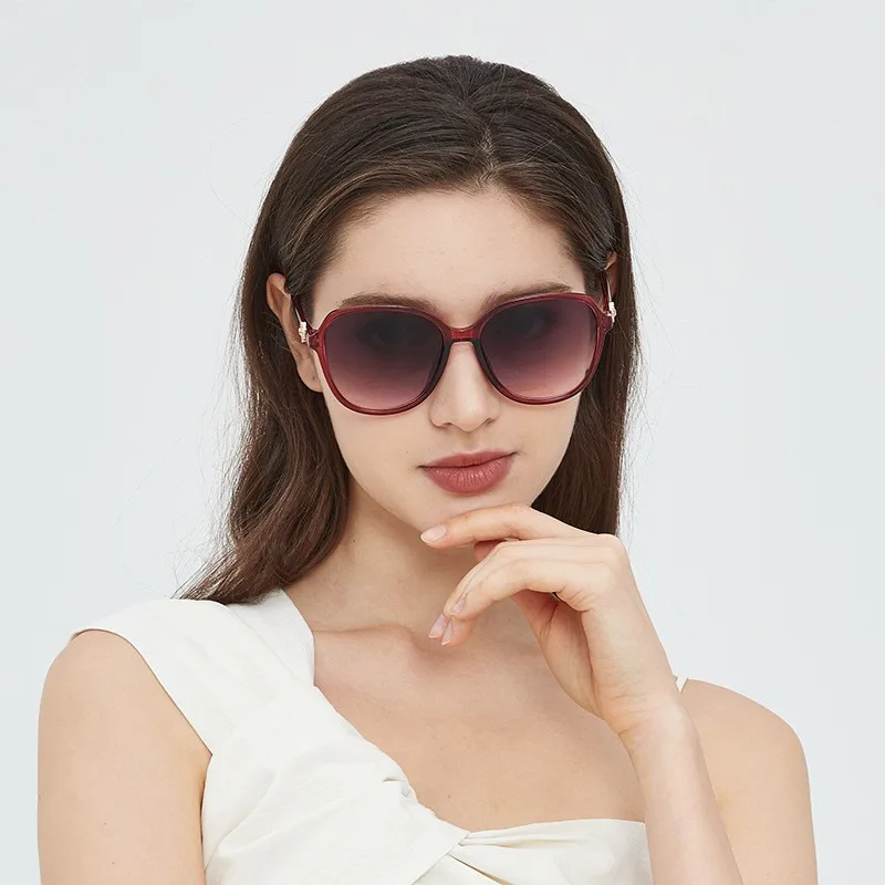 

Round Oversized Sunglasses Women Oval Sunglasses Women/Men Vintage Glasses for Women Luxury