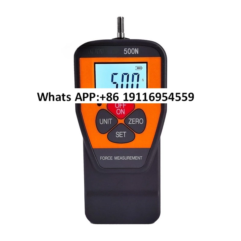 VC500N digital push-pull force meter, high precision, tension and compression tester