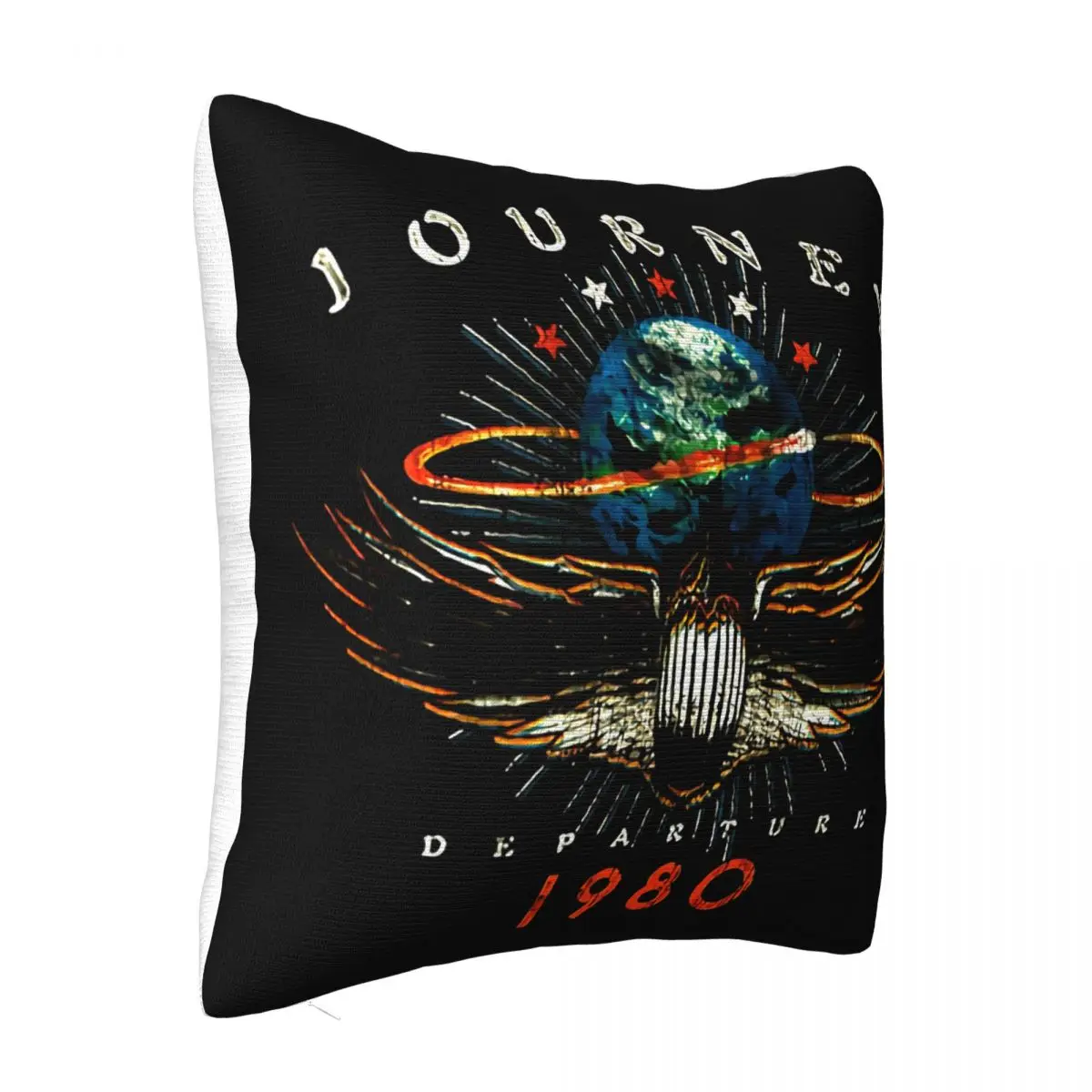 Journey Departures Album Tour 1980 Men Rock Band Vintage Concert Merch Swag Pillow Case