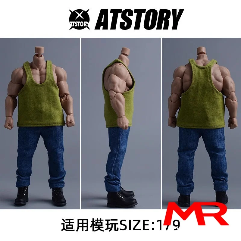 ATStory 1/9 مقياس سترة الذكور الملابس العلوية نموذج صالح روماني UMS003 Notaman NT-03 ADAM الرجل الكبير الجندي عمل الشكل دمى الجسم