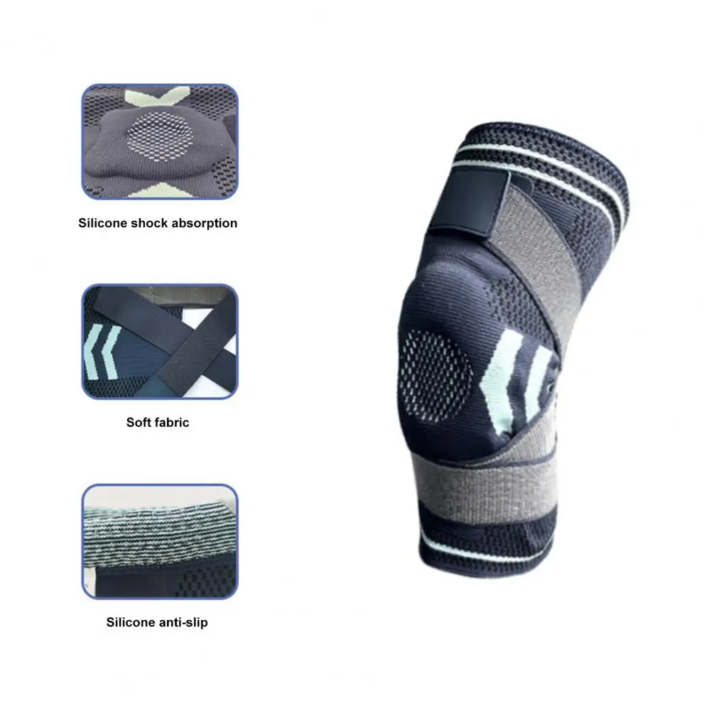 Sports Knee Pad 1 Pc Breathable Reduce Injuries No Sweating  Professional Basketball Knee Pad Outdoor Sports