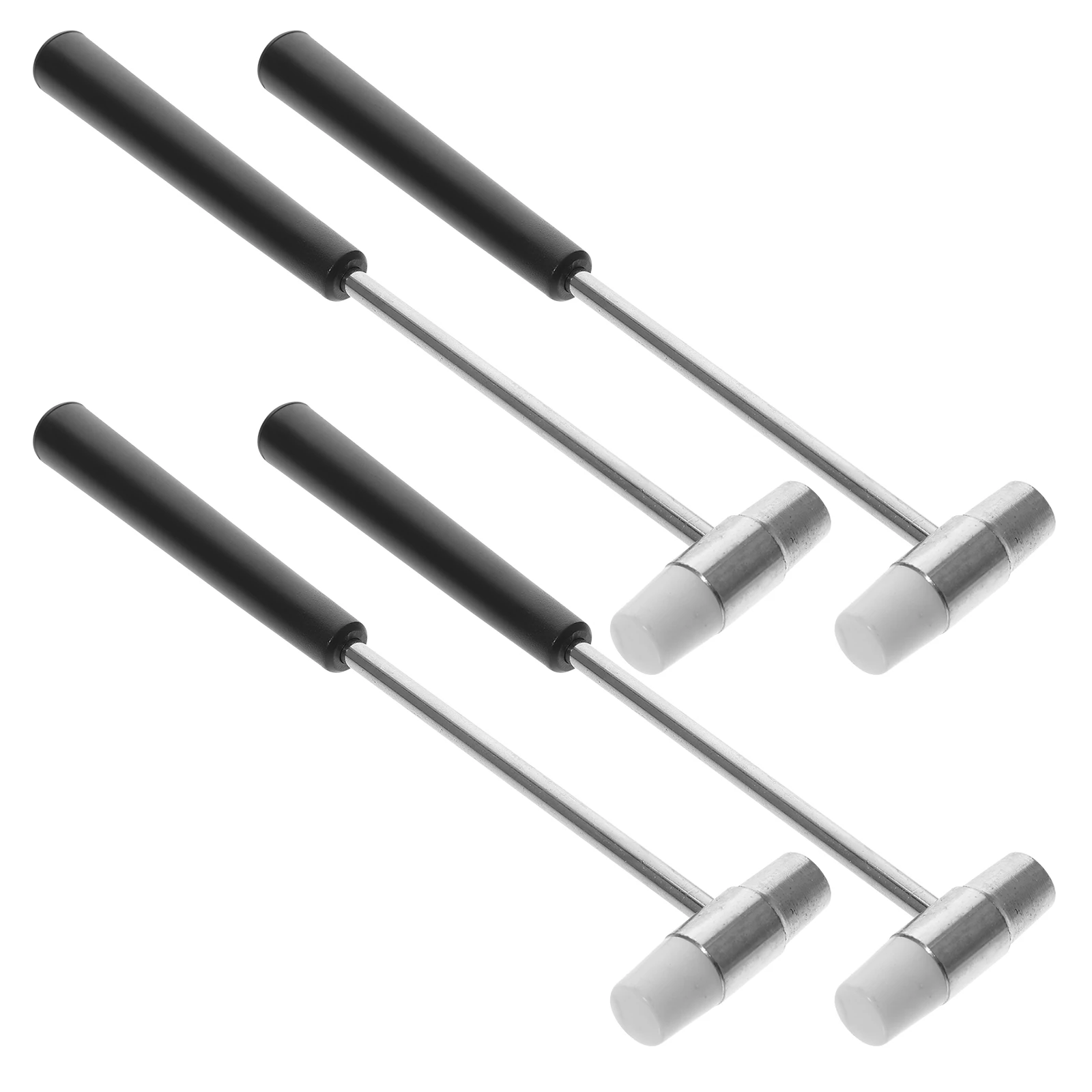

4Pcs Multifunctional Small Hammer Mallet Abs Plastic Hand Tool for Walnut Cracking Egg Smashing Watch Maintenance