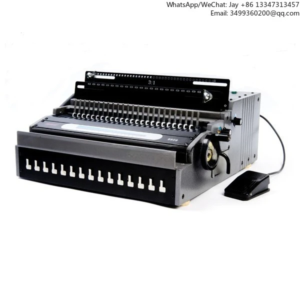 

WD-8808 Multi-function 2:1 And 3:1 Manual Heavy Duty Wire Binding Machine