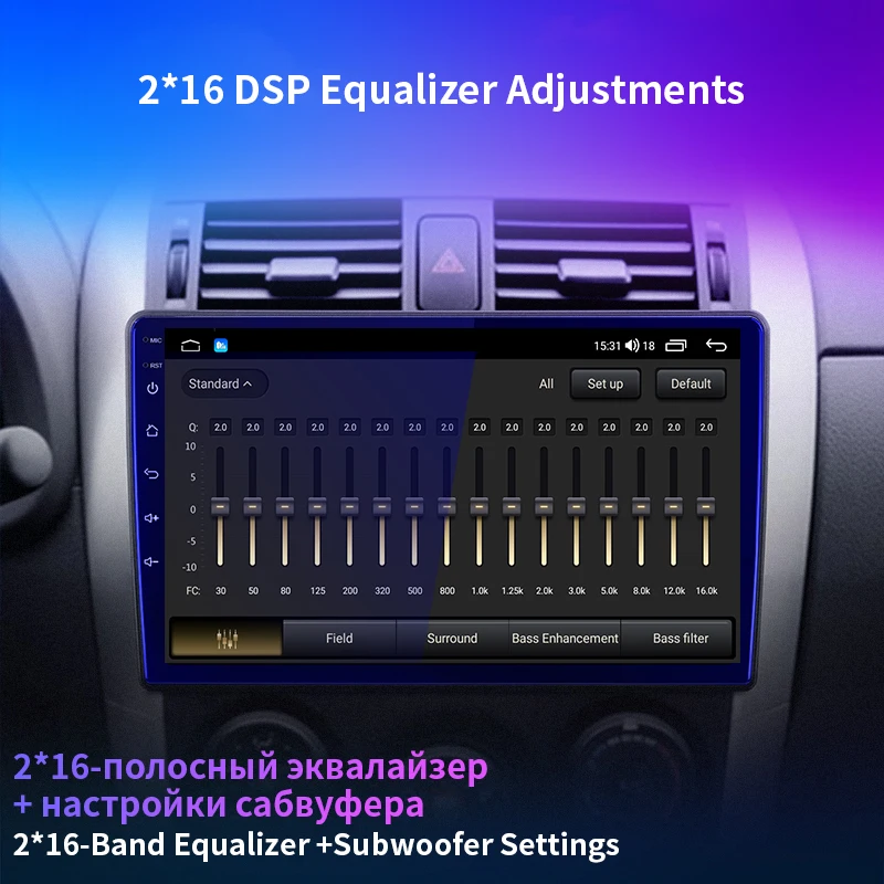 EKIY T7 4G Carplay DSP 2din Android 10 Auto Radio Multimedia Video Player Navigation GPS Für Hyundai Tucson 2 LM IX35 2009-2015