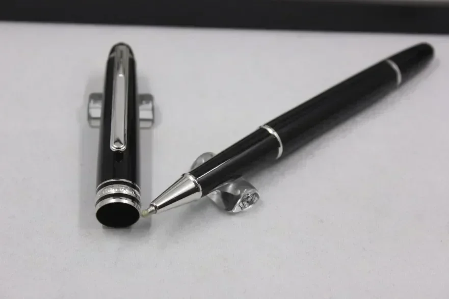 

2025 Luxury Resin Ballpoint Pen Luxury 163 mb Roller ball Fountain Pen for Writing Gift box