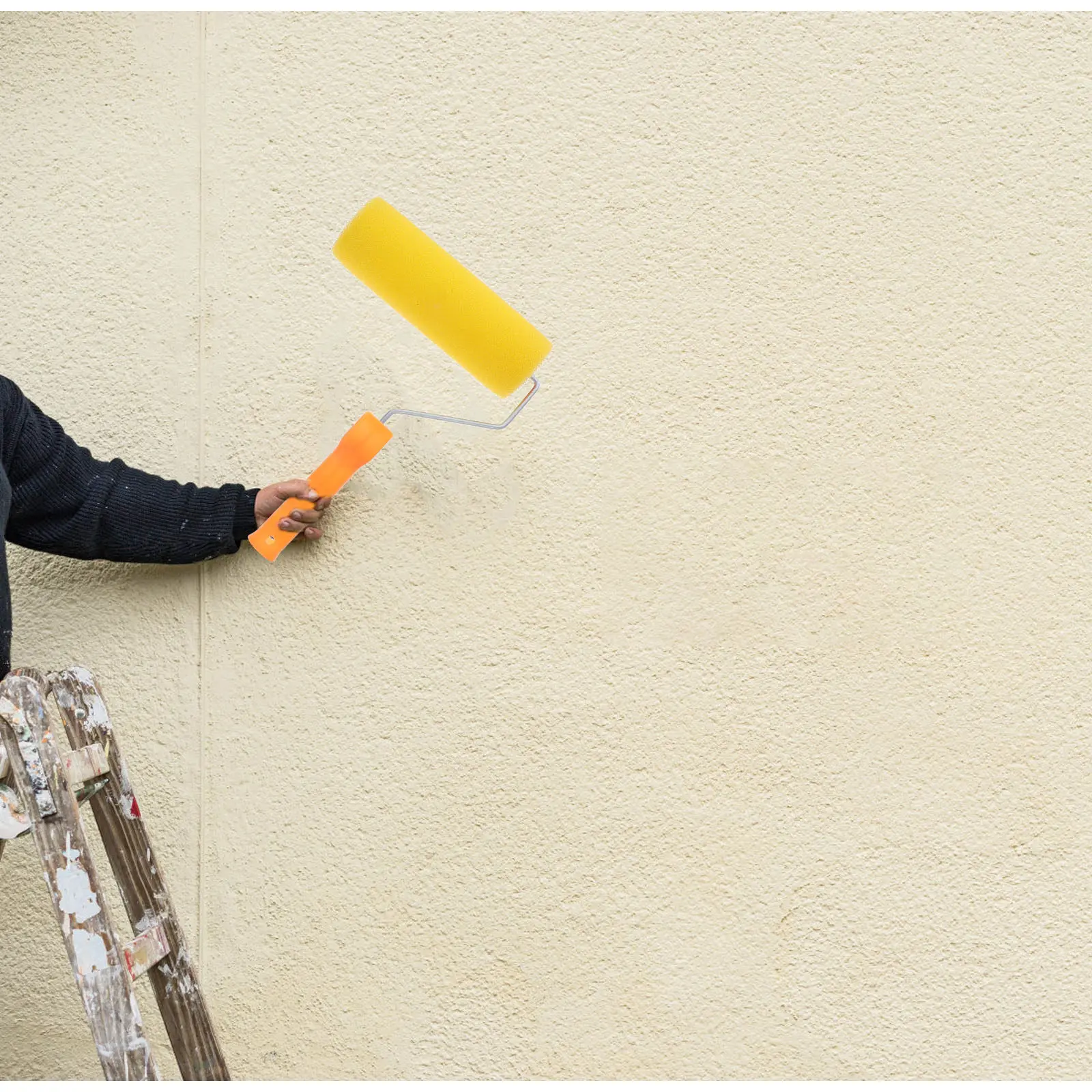Decorative Texture Sponge Roller for Wall Painting Fast Smooth Application No Streaks Easy Water Clean Versatile Painting
