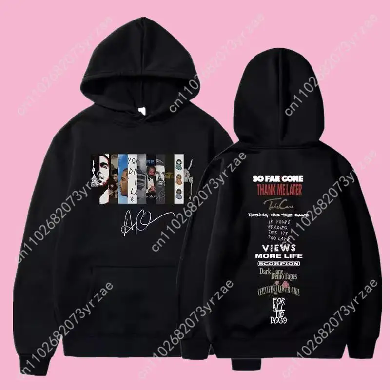 

Толстовка с обложкой альбома Drake — толстовка с полной дискографией и принтом на спине всех альбомов, пуловер в стиле рэп для любителей хип-хопа