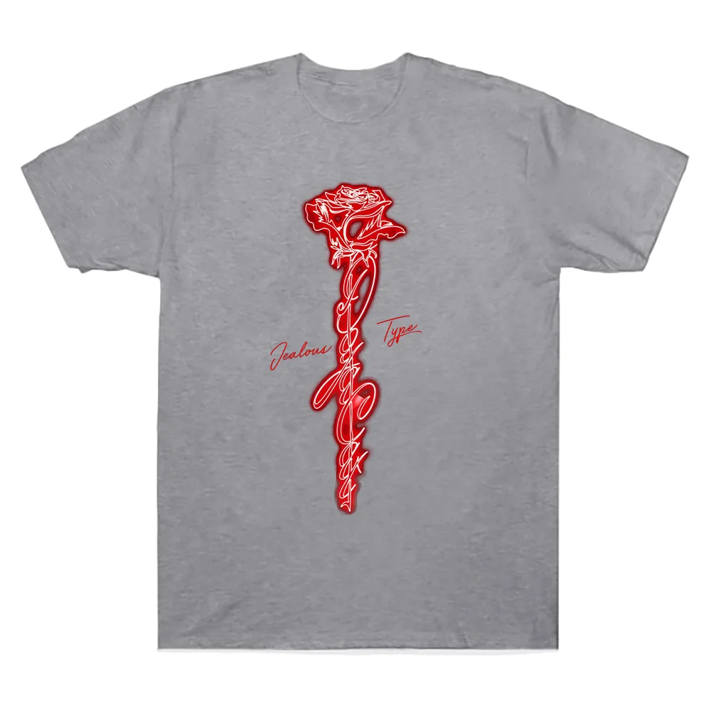 Doja chat jaloux Type Rose graphique t-shirts unisexe hommes femmes été coton vêtements Harajuku esthétique à manches courtes t-shirt Y2K