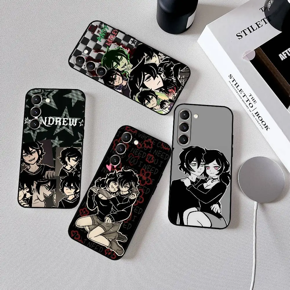 

Coffin Of Andy And Leyley Phone Case Black Ultra-thin Shockproof Case For Samsung S24/S25/S22/S30/Note20/Lite/Ultra/5G/Plus/FE