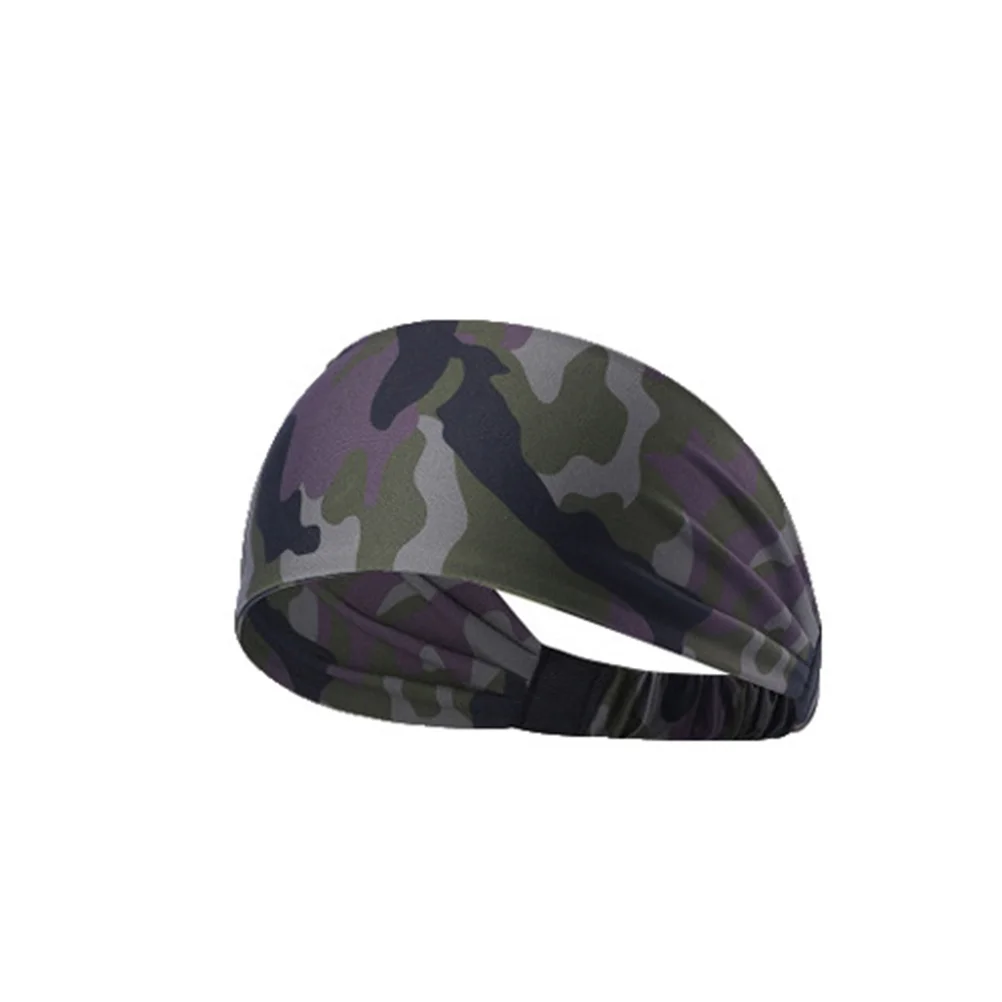 2 Pcs Fitness Headband Sports Sweatbands for Make up Polyester Wrapping Breathable