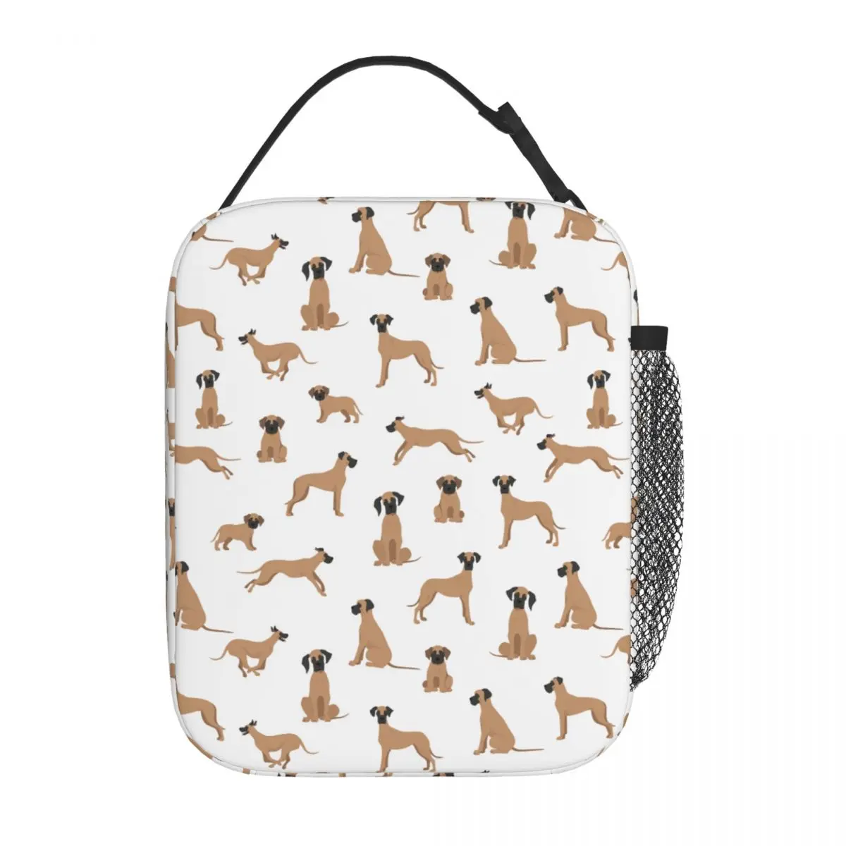 

Great Dane Dog Thermal Insulated Lunch Bags for Picnic Portable Food Bag Container Men Women Thermal Cooler Lunch Boxes