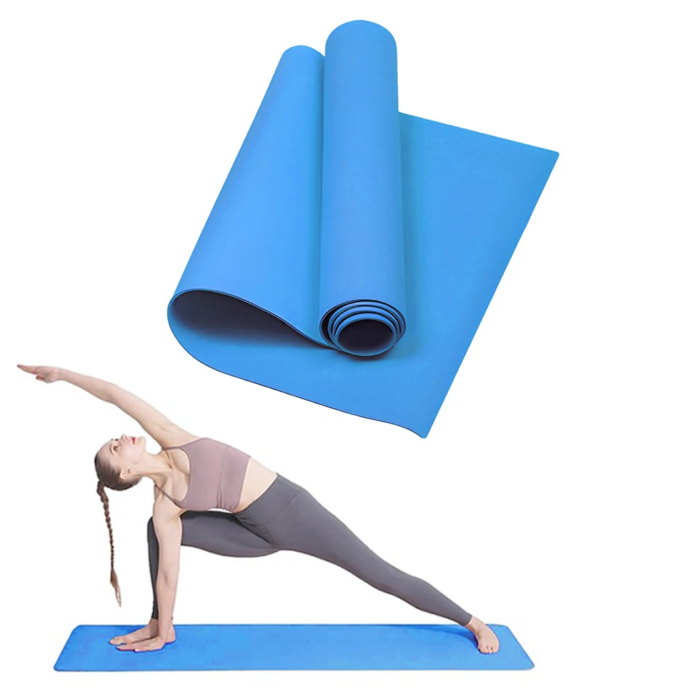 4mm Yoga matte Anti-Rutsch-Sport-Fitness matte dicke Eva Comfort Foam Yoga matte für Übungs-Yoga und Pilates-Gymnastik matte