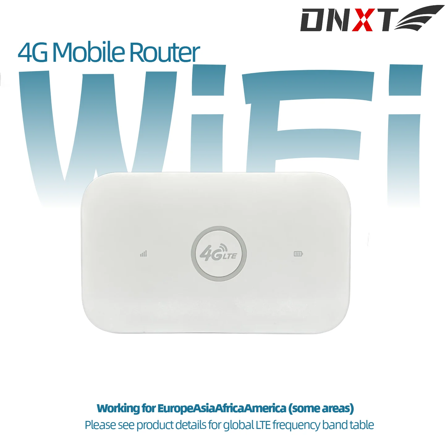 

DNXT M7 4G LTE Mobile WiFi Hotspot 150Mbps Portable Pocket Router with SIM Card Slot Travel Wireless MiFi dem for Outdoor Office