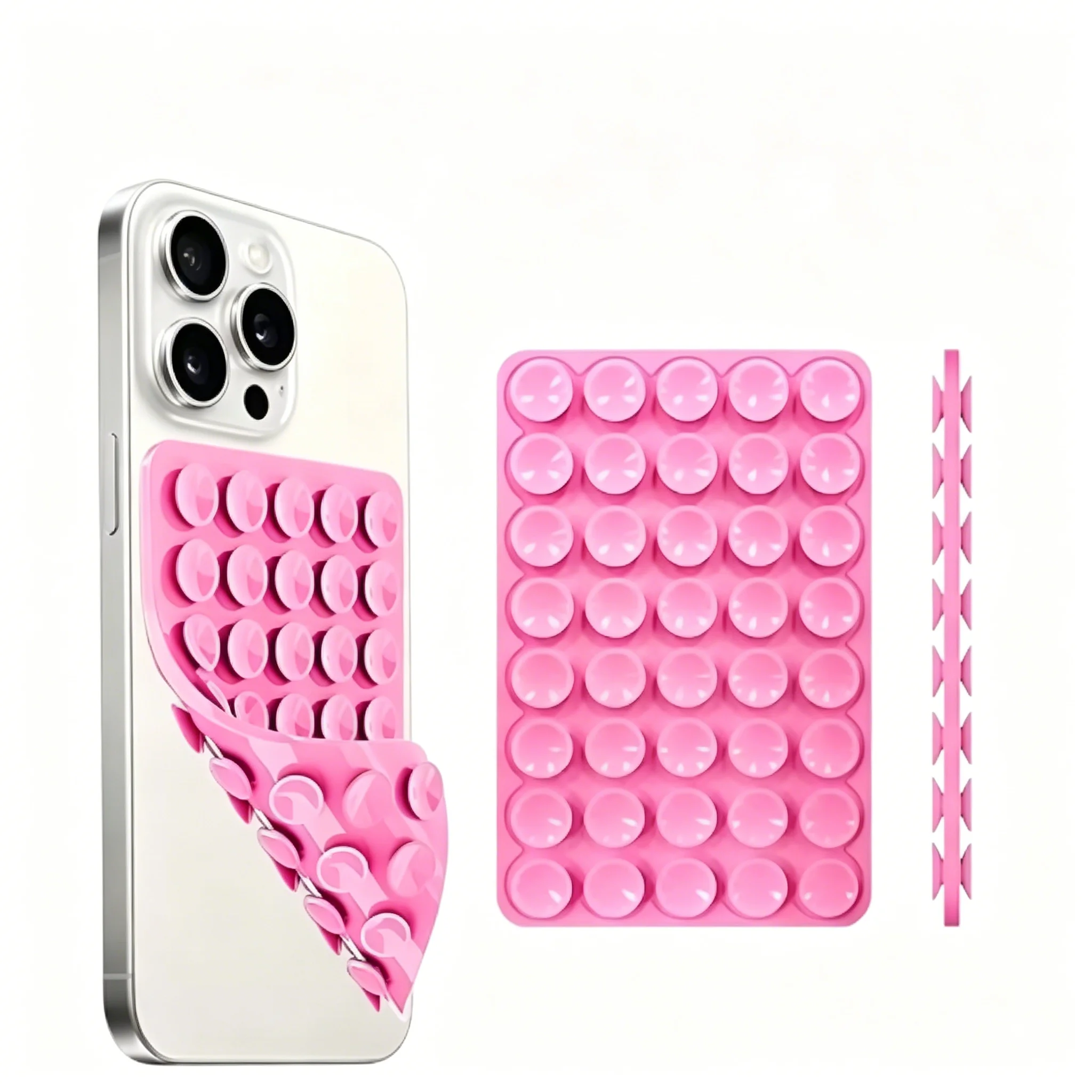 

Strong Sticky Silicone Suction Phone Holder Multi-Purpose Universal Phone Mount Anti-Slip Suction Cup Bracket for iPhone Android