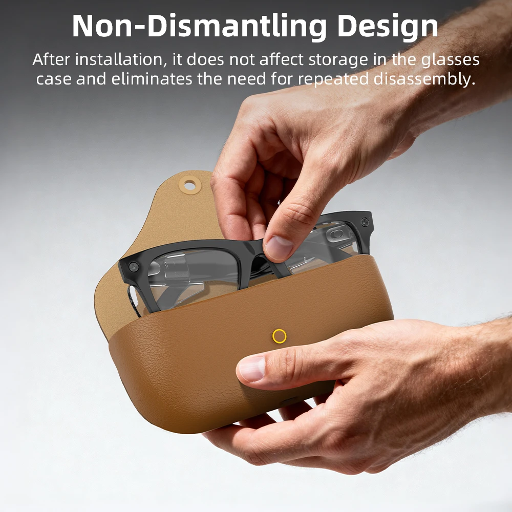 HIBLOKS دروع جانبية شفافة لـ Ray-Ban Meta Wayfarer/Skyler/Headliner (Gen1/2) & Oakley Meta HSTN ملحقات النظارات الذكية