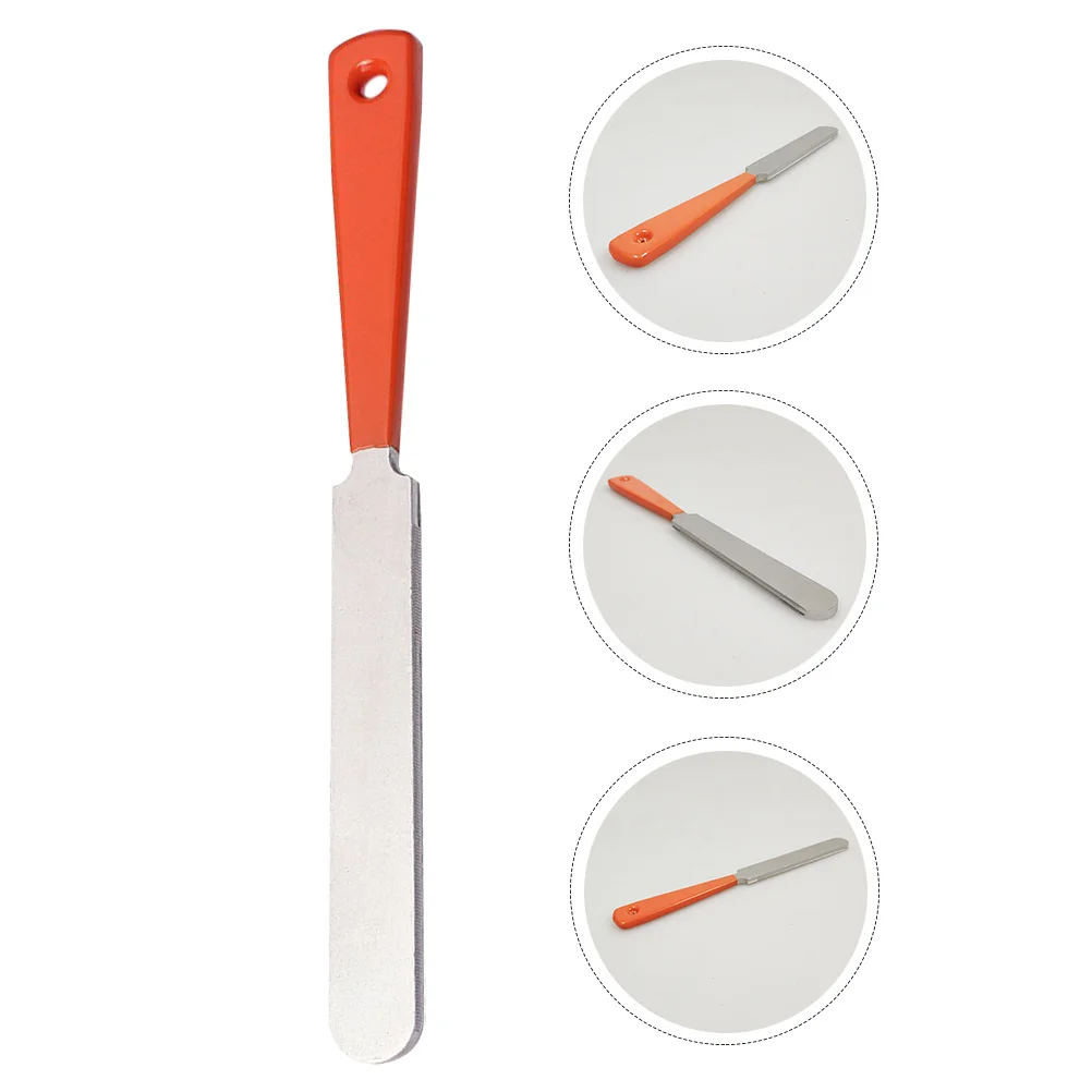 ملف الغيتار الحنق الفولاذ المقاوم للصدأ مقبض بلاستيكي متين أداة Luthier للجيتار الكهربائي الصوتي القيثارة باس