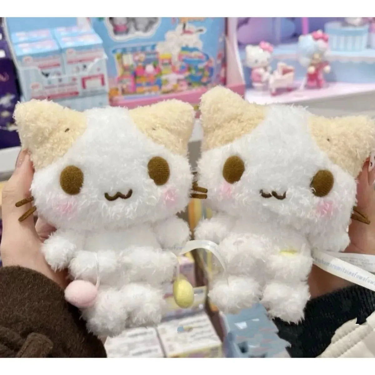 

Хлопковая конфета, фея, кошка, плюшевый брелок, милый котенок, семейная серия, кавайная сумка, очаровательный подарок для девочек