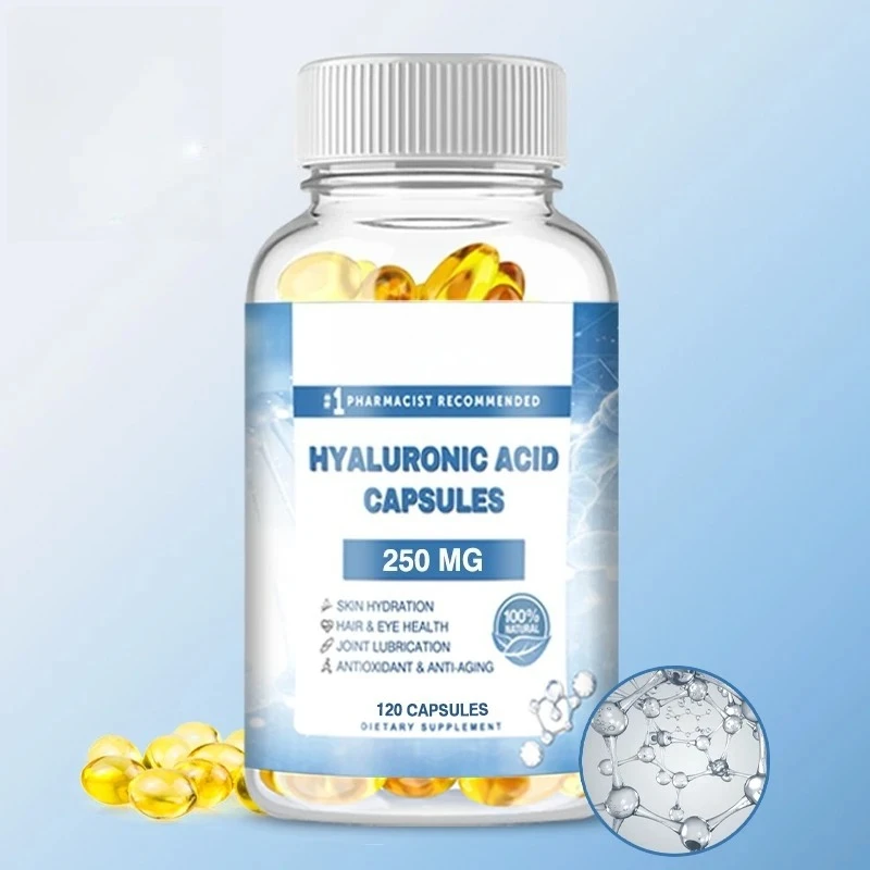 Hyaluronic Acid - Supports Joint Comfort and Mobility, Skin Hydration, and Tissue Cushioning and Lubrication