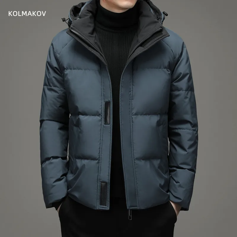 2023 winter Men\'s 90% White Duck Down coat fashion keep warm Winter Down Jackets men Winter Coat Men Casual thicken Jacket M-4XL