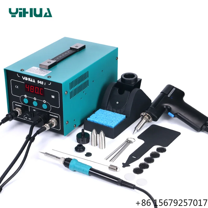 YIHUA 948 I Welding Repair Fume Extractor Multi Function Adjustable Desoldering BGA Rework Soldering Station