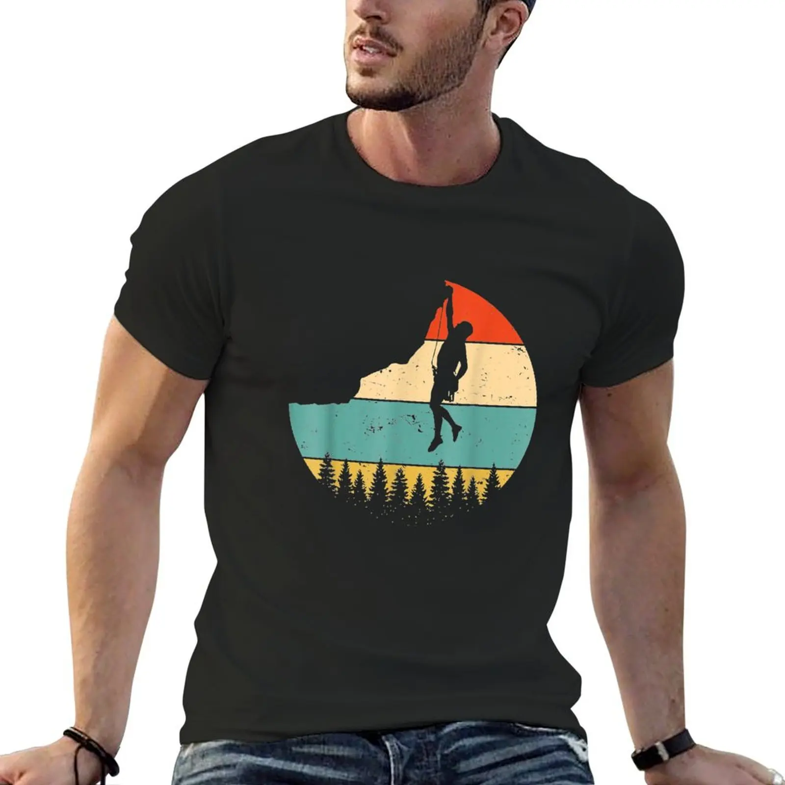 

Rock Climbing Mountain Climber Rock Climbing Climber Mountain Bouldering Funny T-Shirt designer shirts sweat shirts, men