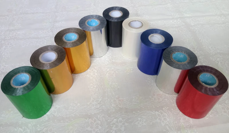 8 cm Heißprägefolie Papier Leder Tuch Paket Box DIY Dekoration Zubehör 120 Meter/Rolle – Detail 5