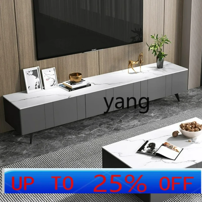 

LH modern simple size apartment floor cabinet living room furniture black gray TV cabinet
