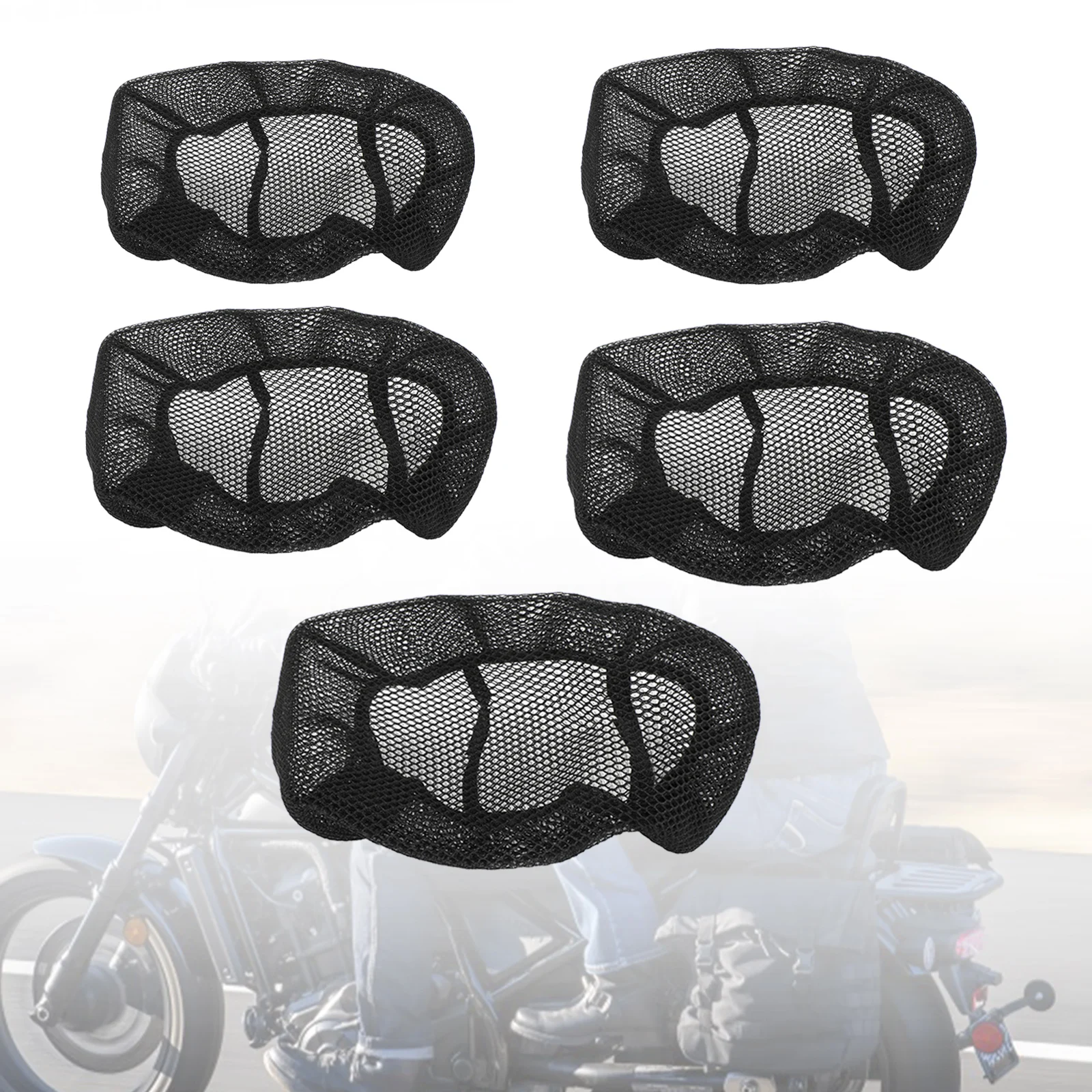 Artudatech Insulation Net Seat Heat-Defend Mesh Cover Universal For Motorcycle Scooter XXXL