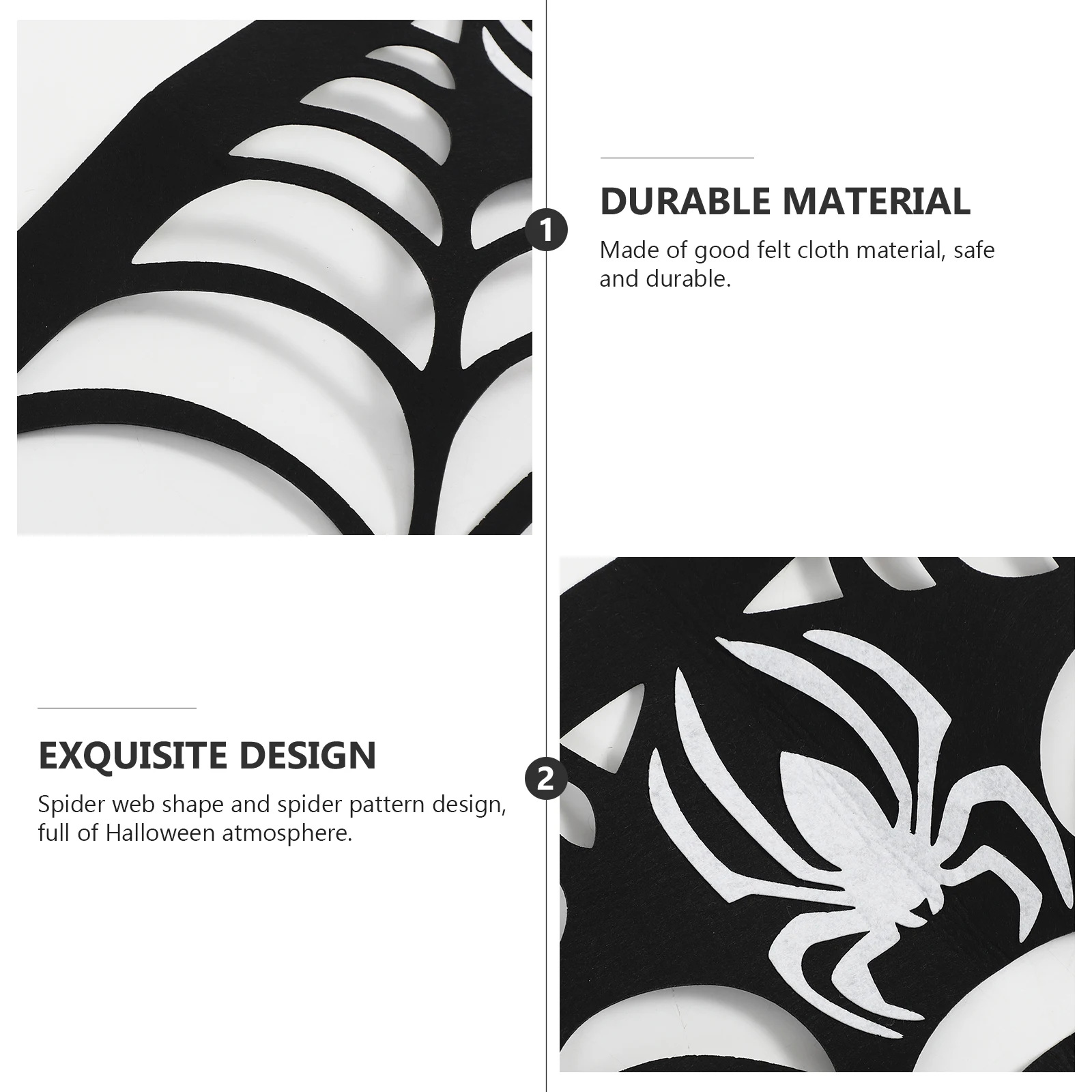 

Spider Edge Decoration Fireplace Halloween Web Decorations Scarf Spiderweb Mantel Bridegroom