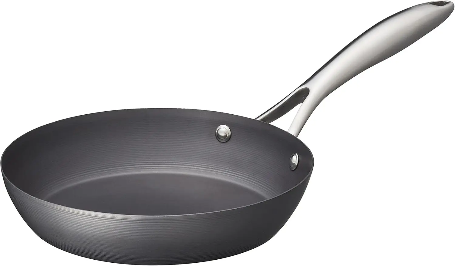 

2001 Rust Resistant Non-Stick Iron Frying Pan, 7.9 inches, Made in Japan, Gas IH Compatible