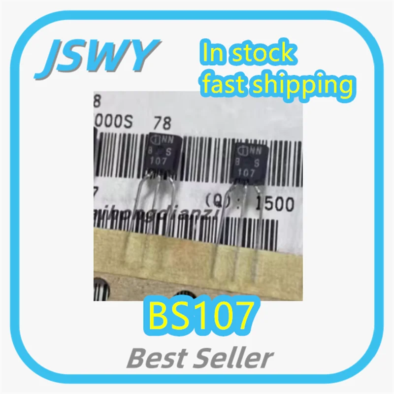 (5/50 pieces) BS107A BS107 MOSFET N-channel transistor TO-92 original imported brand new electronics in stock fast shipping