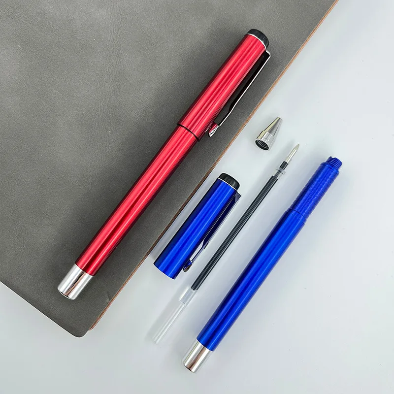 100pcs Custom Advertising Logo Gel Pen Business Pen Gift Advertising Signature Pen  Wholesale