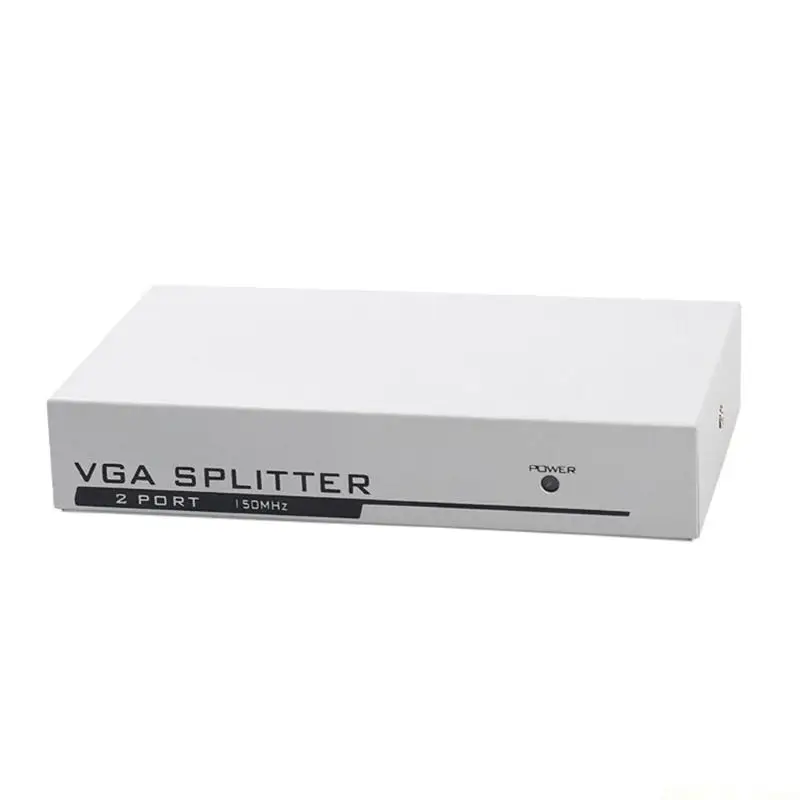M5TD Rapid VGA Divider 1x2 For Double Displays 1080P 720P Resolution Permanent Metal Housing Auto Coordinate Multiple Platform
