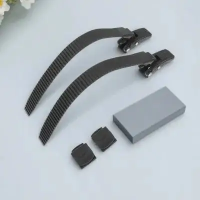 

2Sets Creative Skates Buckle Strap Adjustable Roller Skates Fixing Belt Premium Plastic Inline Skate Shoe Securing Strap