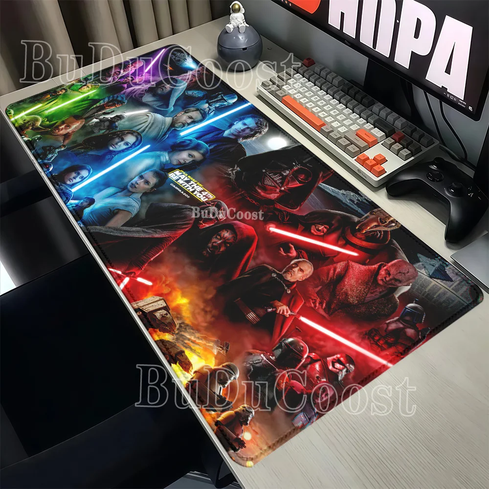 Mousepad Star Wars Rubber Non-slip base Mouse Pad Gaming Laptop Keyboard Carpet Office accessories overlock HD printing Desk Mat