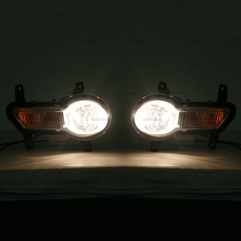 Car Indicator Fog Lamp Front Bumper Fog Lamp Cover Frame For Great Wall Haval X200 Fit For Hover H5 X200 For Car Driver Lamp