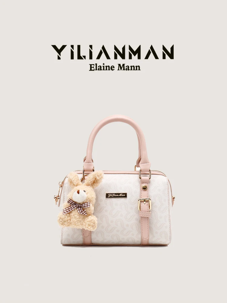 Elegant Original Boston Bag Women's Crossbody Pillow Bag Single Shoulder High Quality Fashionable Sweet Lady Style Handbag