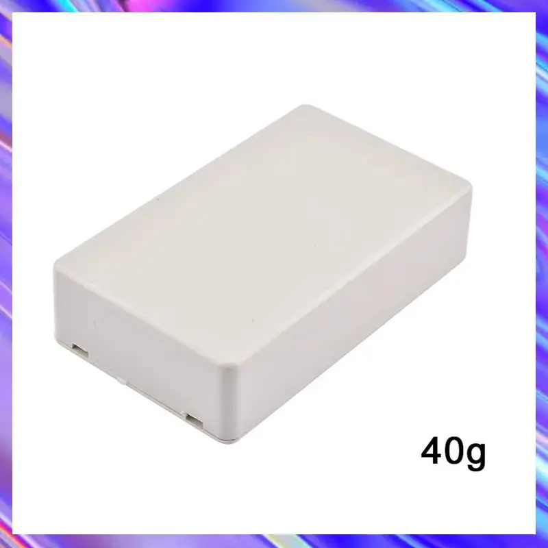 

A24U 10 шт. пластиковый корпус распределительная коробка питания пластиковые белые электрические коробки DIY электронная распределительная коробка силовой корпус