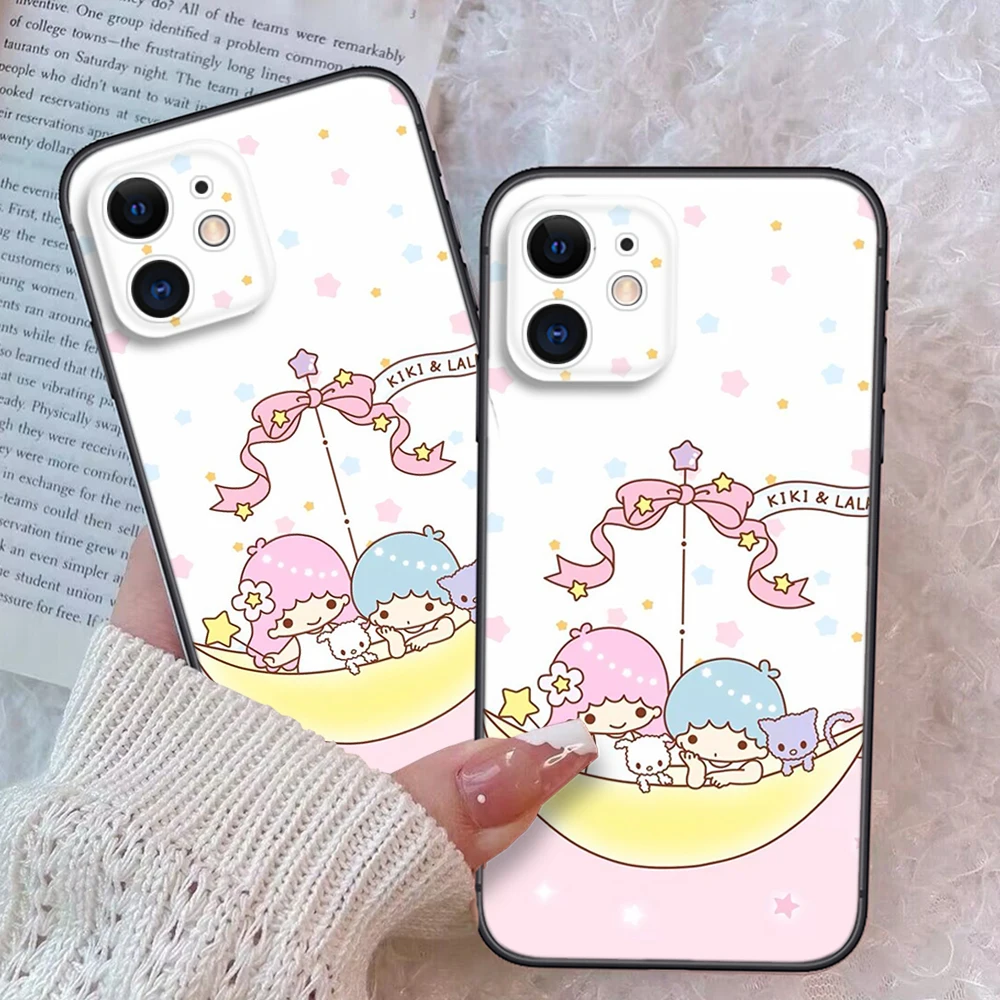 Z177 little twin starfor Soft Case for Xiaomi 10T 11 11i 11T 12 12x 8 Lite 9 9T A1 A2 A3 Poco F2 F3 M2 M3 X2 X3 X4 pro M4 C40 M5