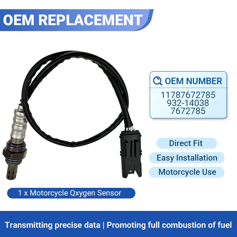 11787672785 Oxygen Sensor For BMW F800GS F800R K1200S K1200R F650GS Motorcycle O2 Lambda Sensor