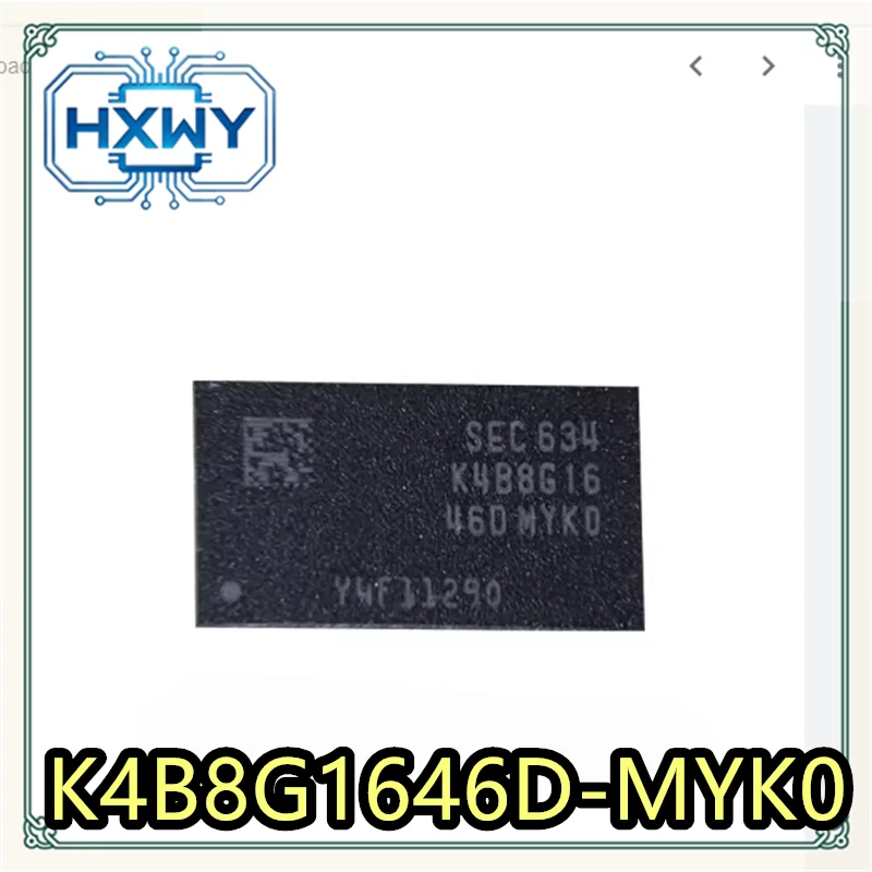 (2/5 pcs) K4B8G1646D-MYK0  BGA Package  Best-Selling Item  Integrated Circuit  Fast Shipping  Authentic Product